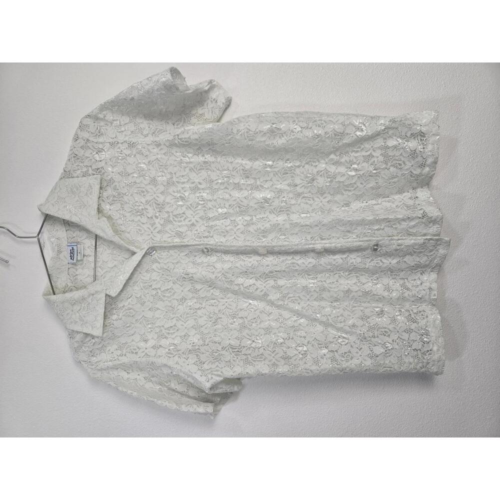 Vintage Floral Lace Blouse by Adrian Delafield medium